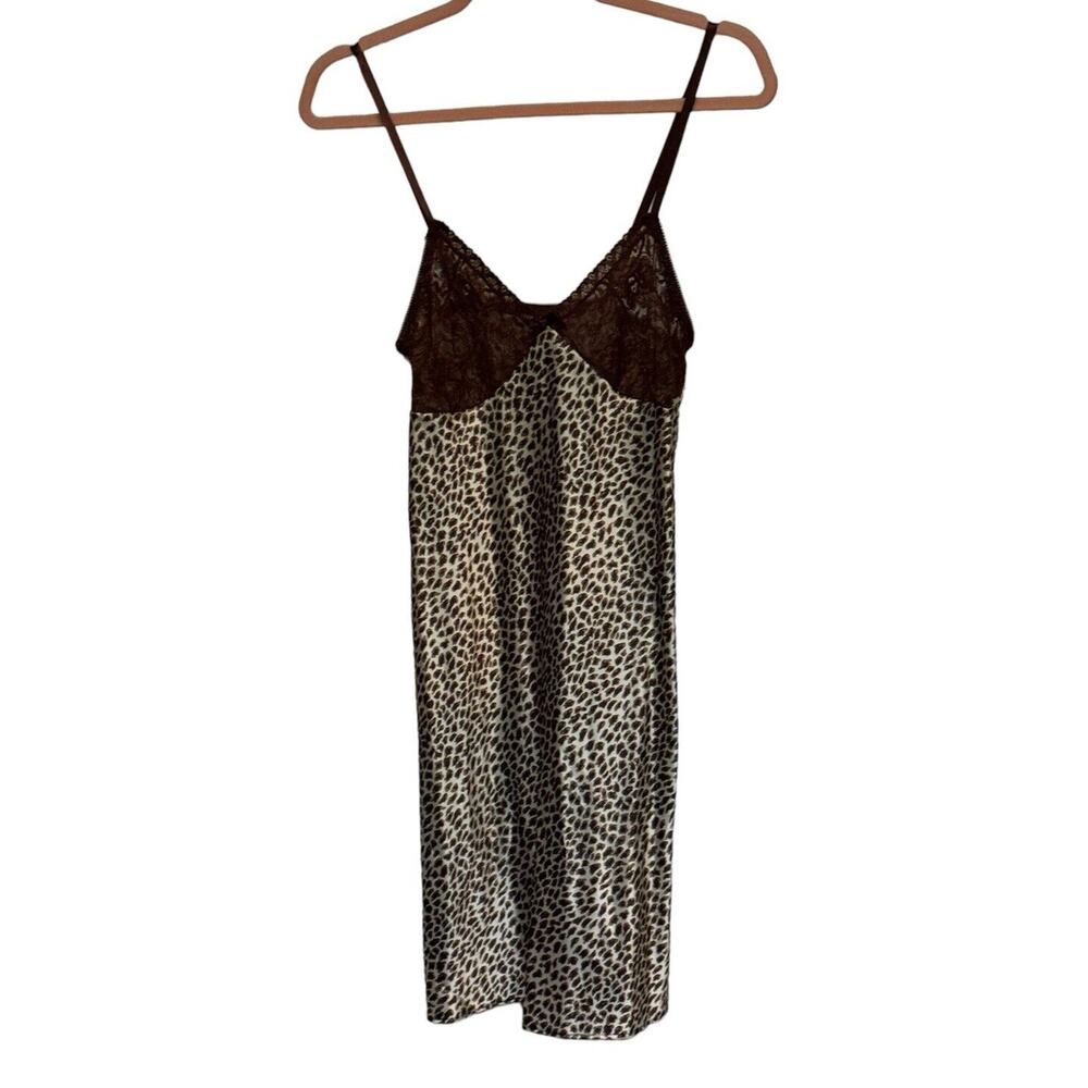 Intimate Style Short Small Leopard Print‎ Nightgown Pajamas Comfortable Night